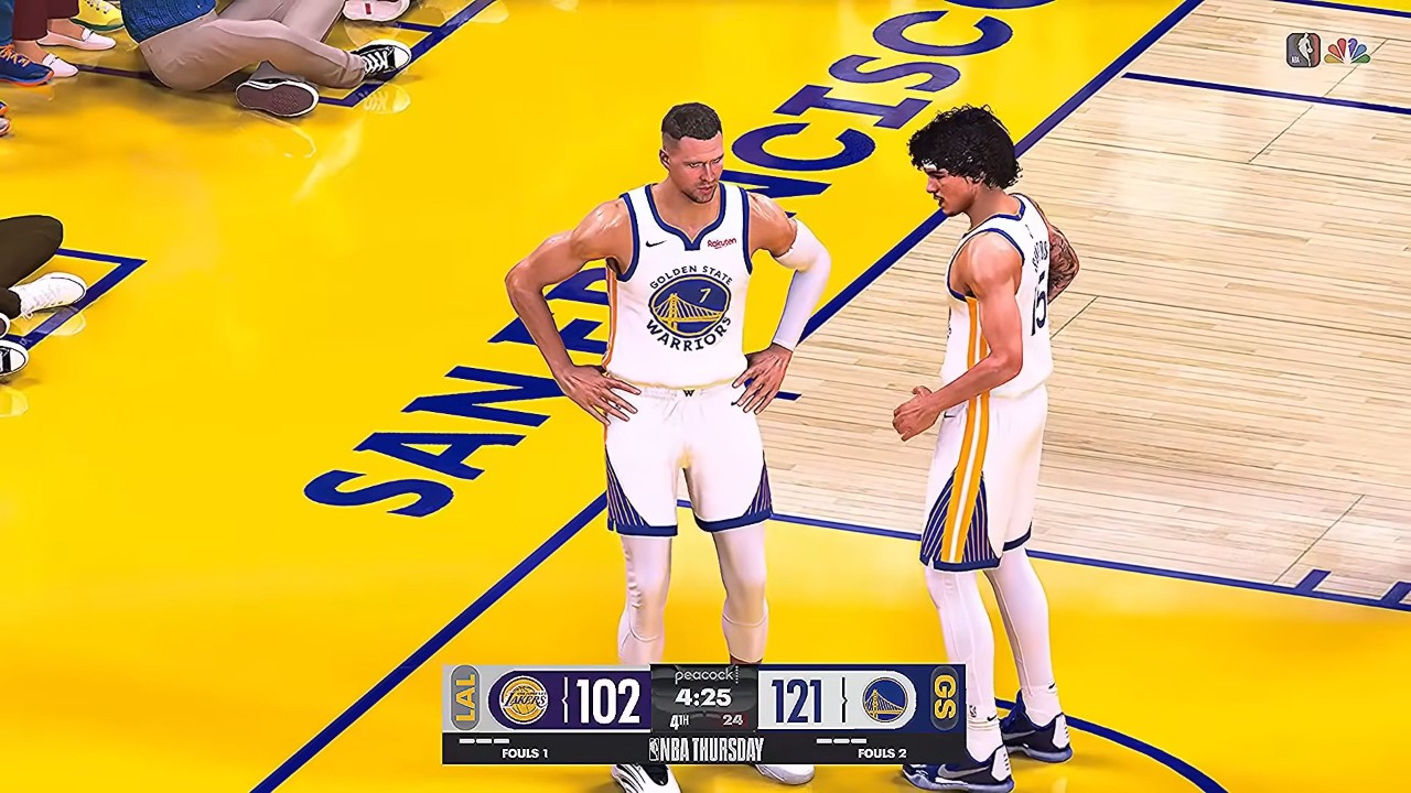NBA LIVE! Golden State Warriors vs Los Angeles Lakers | April 10, 2026 | NBA Today NBA 2K26 Gameplay