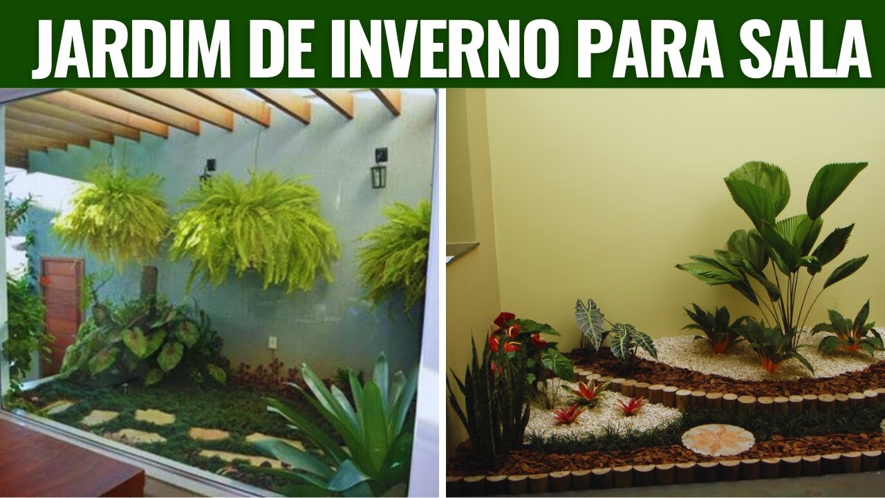 38 IDEIAS DE JARDINS DE INVERNO PARA SALA QUE SÃO DE IMPRESSIONAR