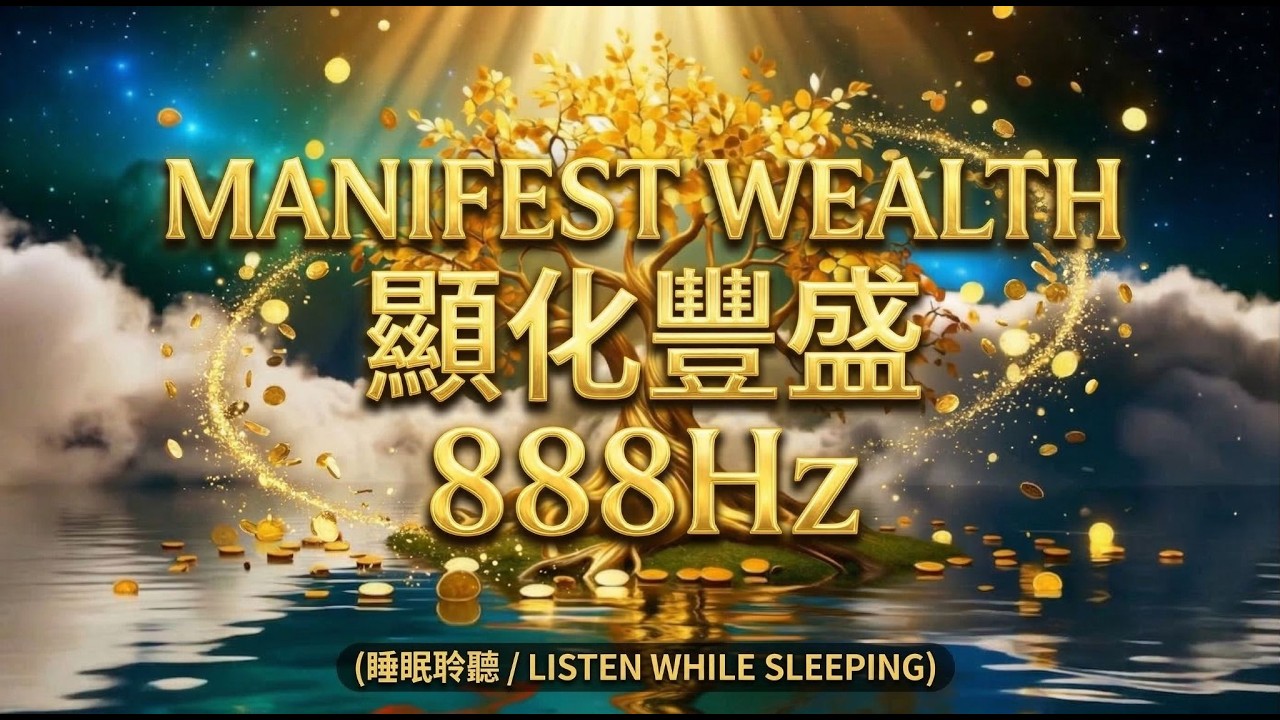 888Hz 💰 DEEP WEALTH MANIFESTATION - Attract Unexpected Money & Abundance While You Sleep