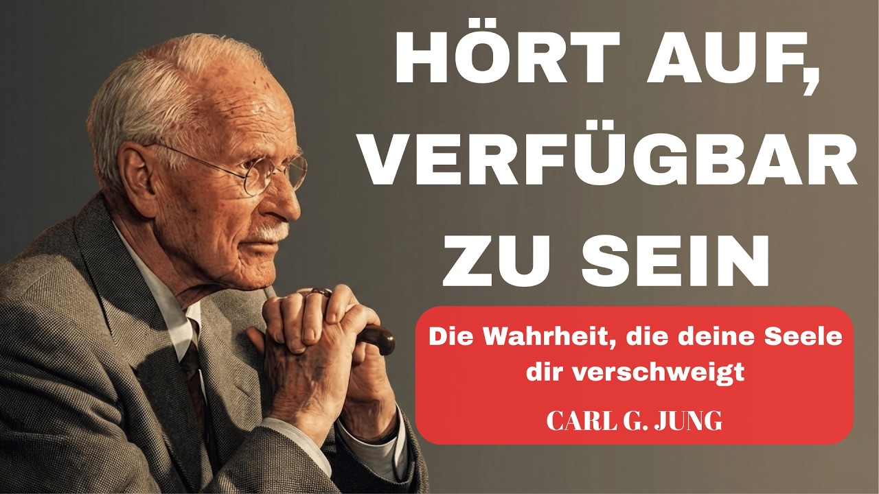 WENN DU AUFHÖRST, VERFÜGBAR ZU SEIN, VERÄNDERT SICH ALLES — Carl Jung