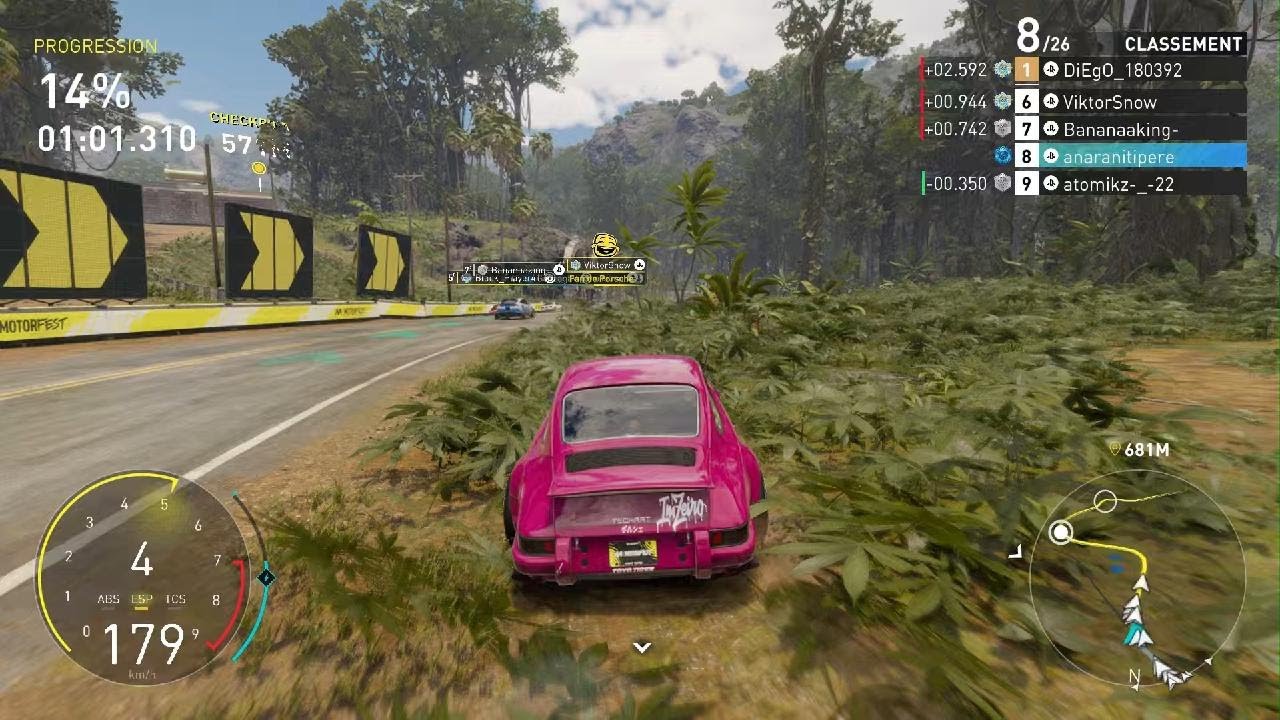 Grand race (gold trop toxic)