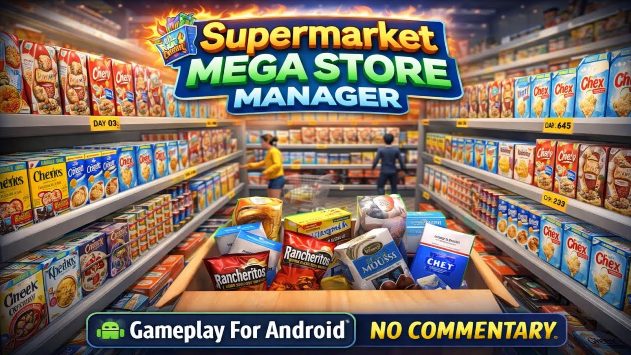 Supermarket Mega Store Manager Gameplay | RealisticStoreSimulator | No Commentary | Android Gameplay