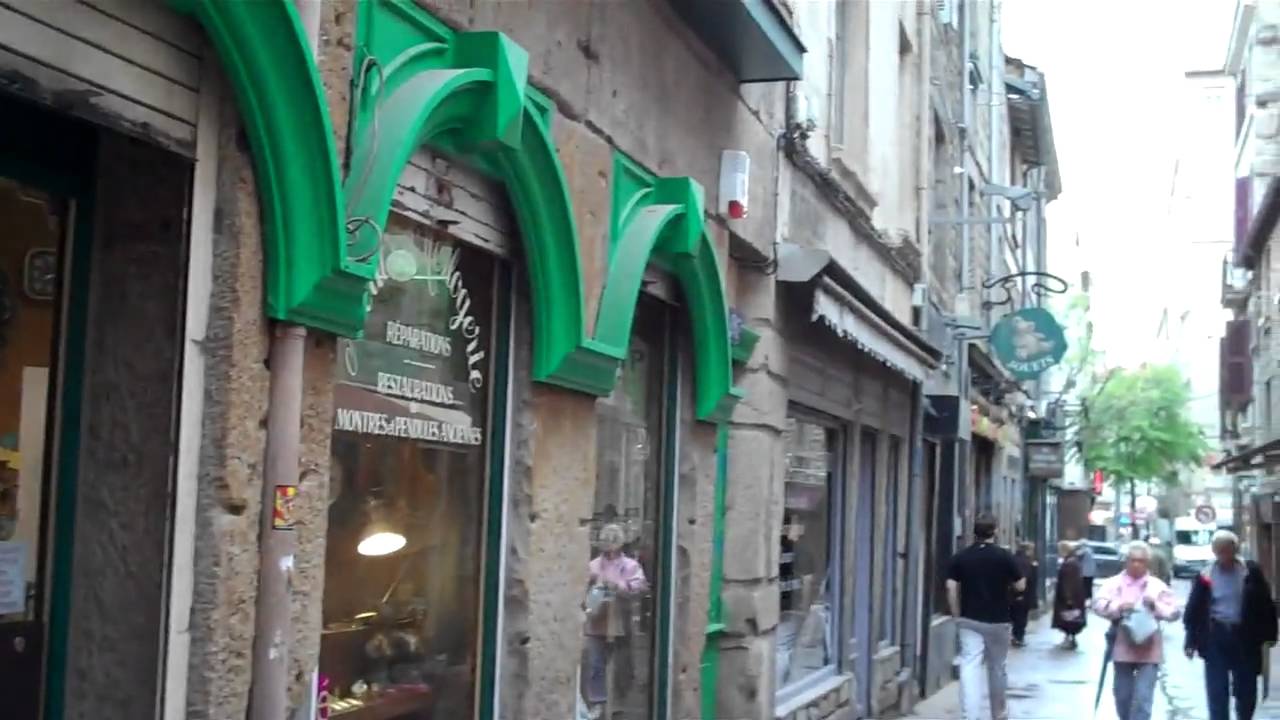 Saint-Etienne, le centre-ville, mai 2010