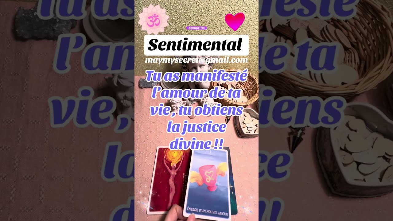Tu as manifesté l’amour de ta vie, tu obtiens la justice divine ⭐️❤️