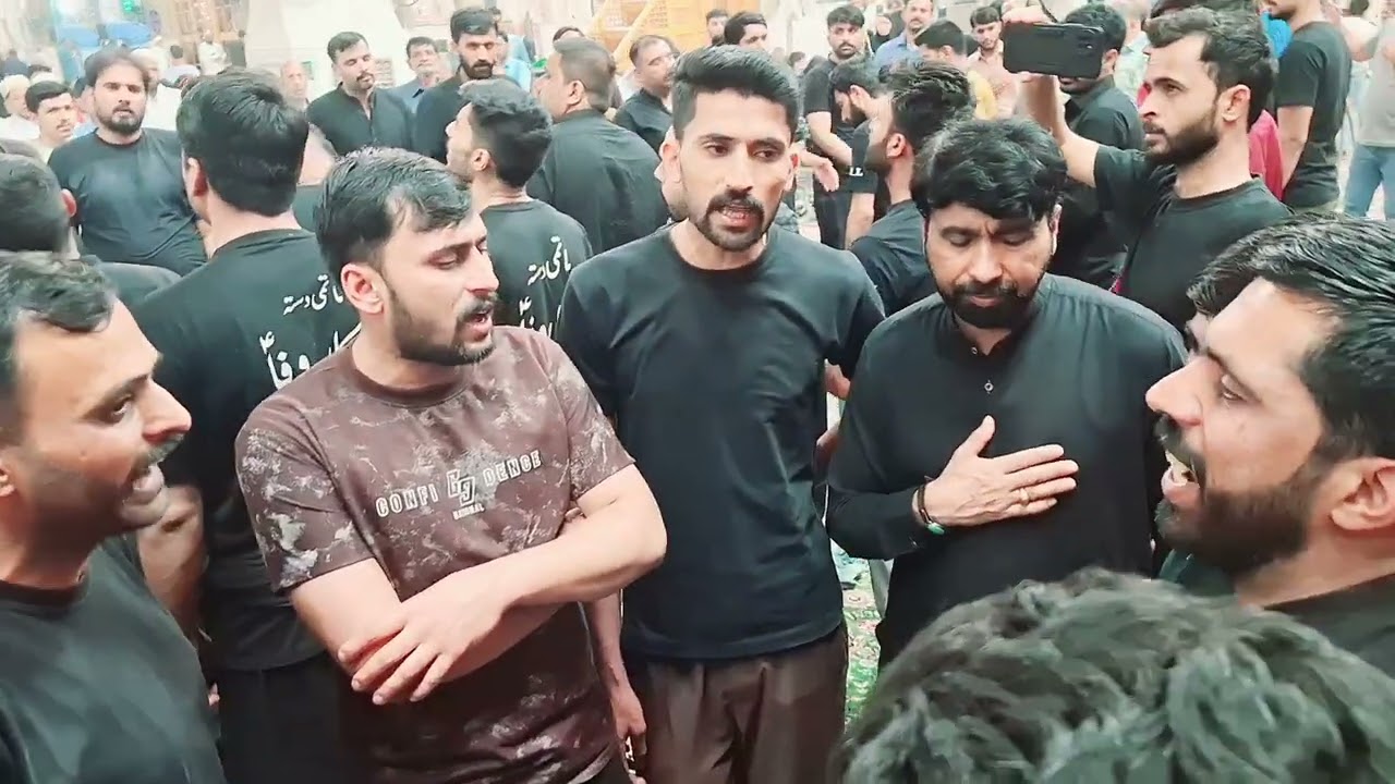 Tur Payaan Ujriyaan Be Kafan Chor k#azadarhussain125 #matamdari #najaf #2025