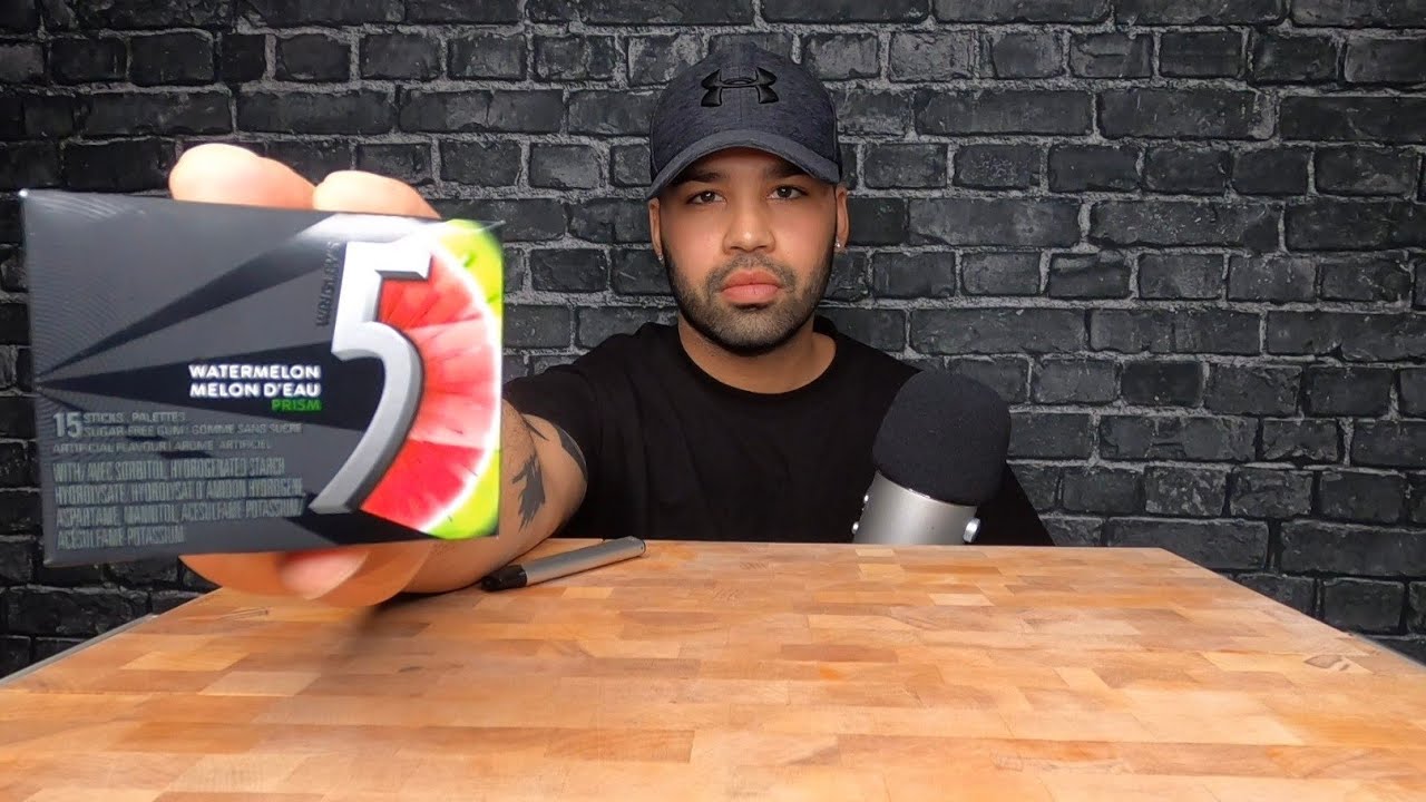 (ASMR) GUM CHEWING RAMBLE