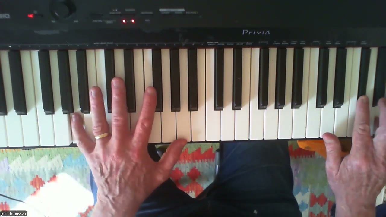 piano tutorial: how to play Lost On The River
