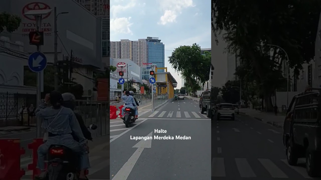 Halte BRT Lapangan Merdeka Medan #medan #BRT