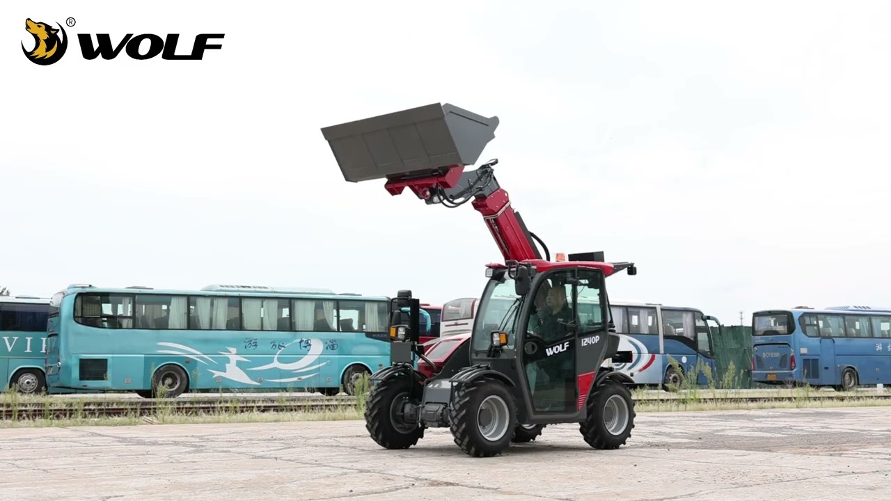 WOLF 1.2-1.5 ton 1240 Compact Telehandler