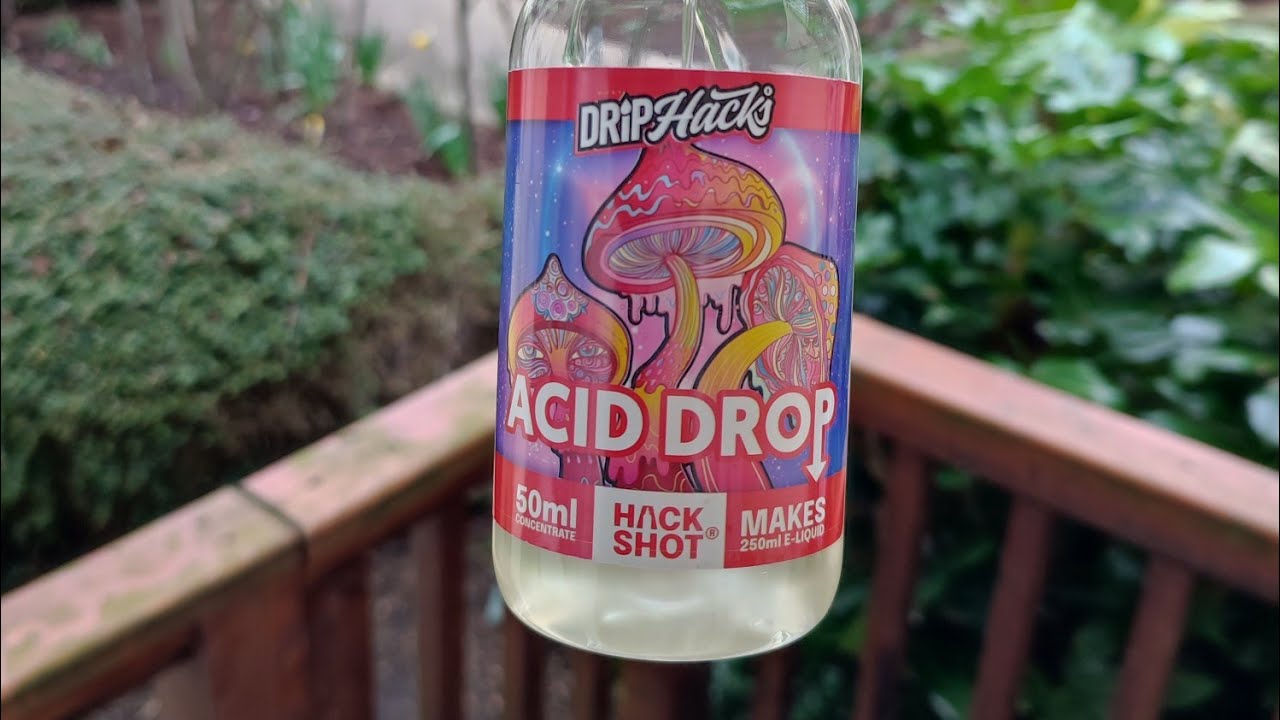 DIY, eliquid,Drip Hacks, Acid Drop,80/20 vg pg 😋