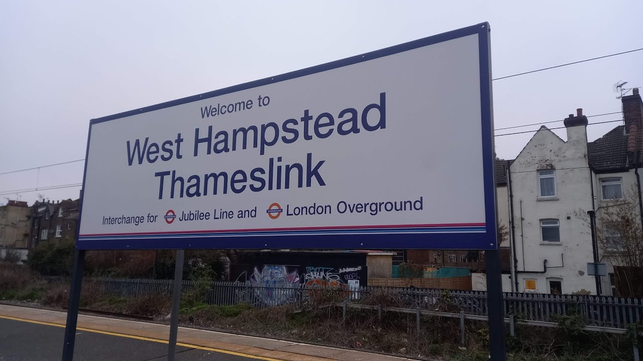 A Few Trains at West Hampstead Thameslink (13/01/2024)