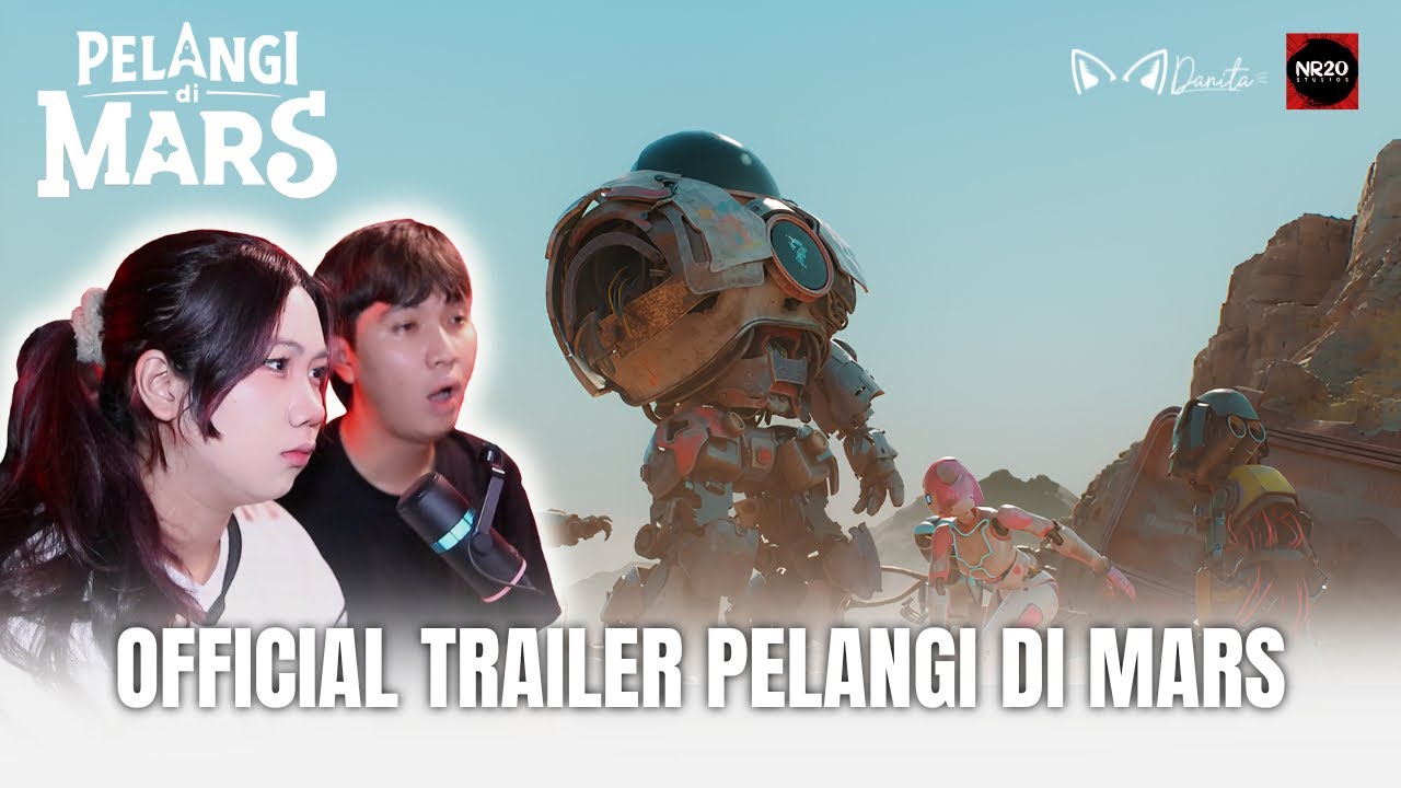 PELANGI DI MARS - OFFICIAL TRAILER #Reaction #PelangidiMars 
