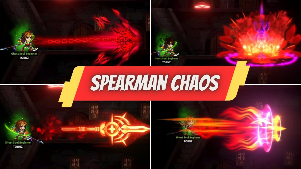 SKILL SPEARMAN CHAOS - GHOST SOUL M [귀혼M]