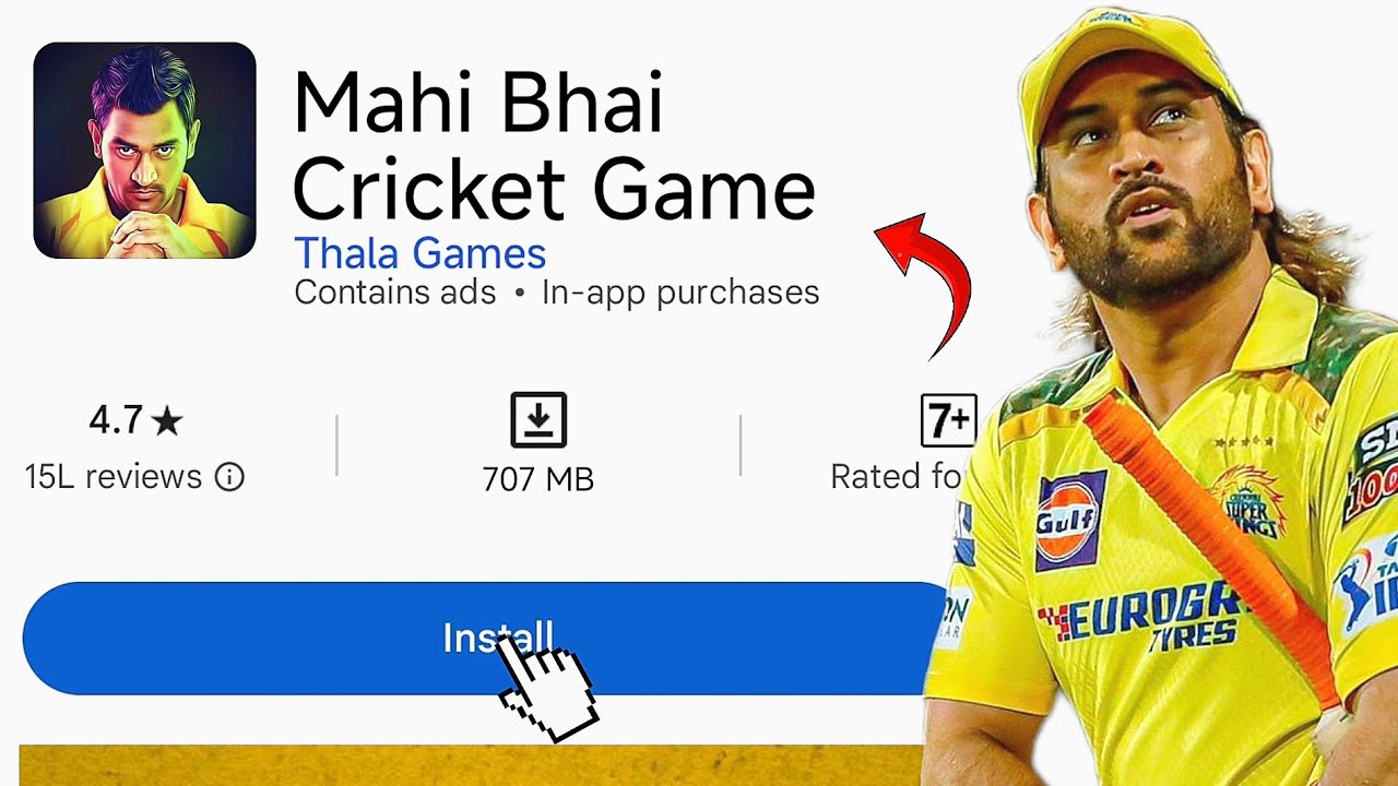 I Tried Most Weird Ms Dhoni Games On Mobile 🔥