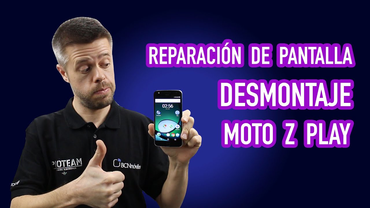 🔴 MOTO Z PLAY DESMONTAJE y CAMBIO DE PANTALLA ¡¡ANDREY COMPARTE TIPS!! 🔝✅