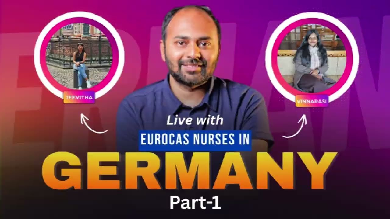 Live with Eurocas Nurses in Germany 🇩🇪