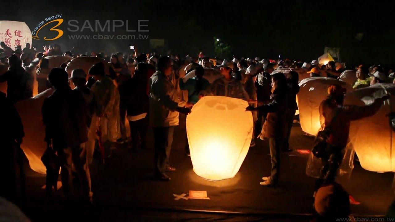 Full HD 1080p  Music Viedo  新北市 平溪 天燈  影片 素材 拍攝 42