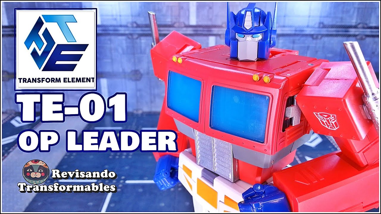 Transform Element TE-01 OP LEADER Másterpiece Transformers G1 Optimus Prime