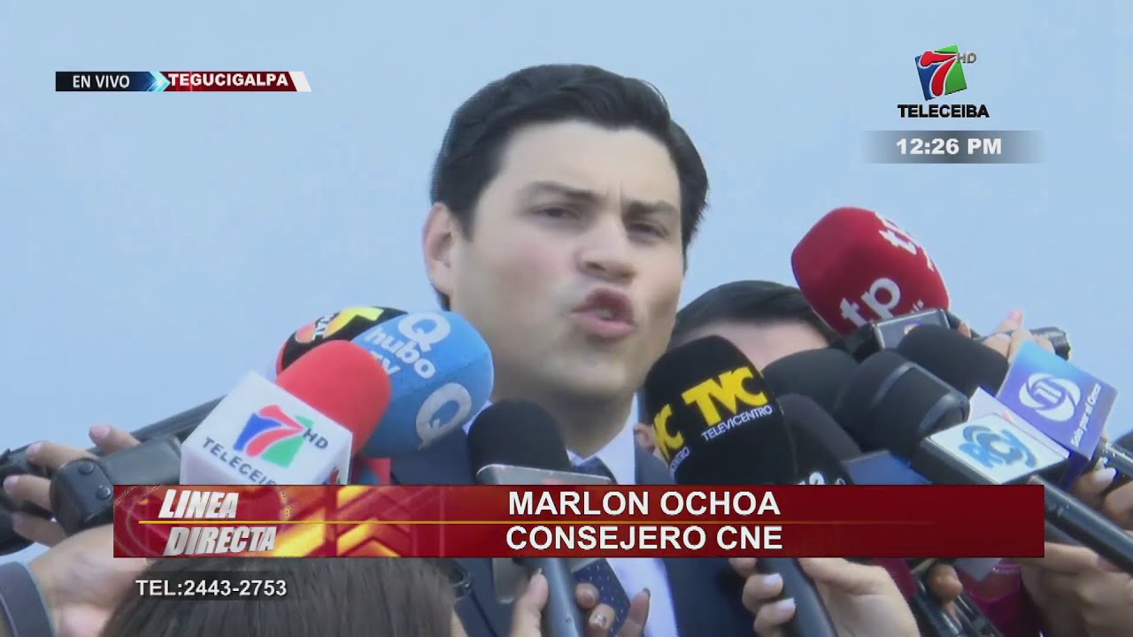 Marlon Ochoa anuncia denuncia contra consejera y diputado por conspirar contra el proceso electoral
