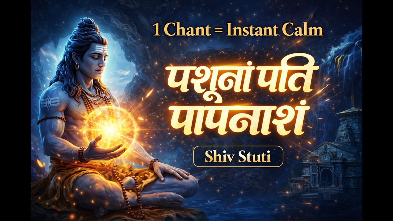 JATAJOOT (जटाजूट) | Vedsar Shiv Stav (Most Powerful Epic Stotram)