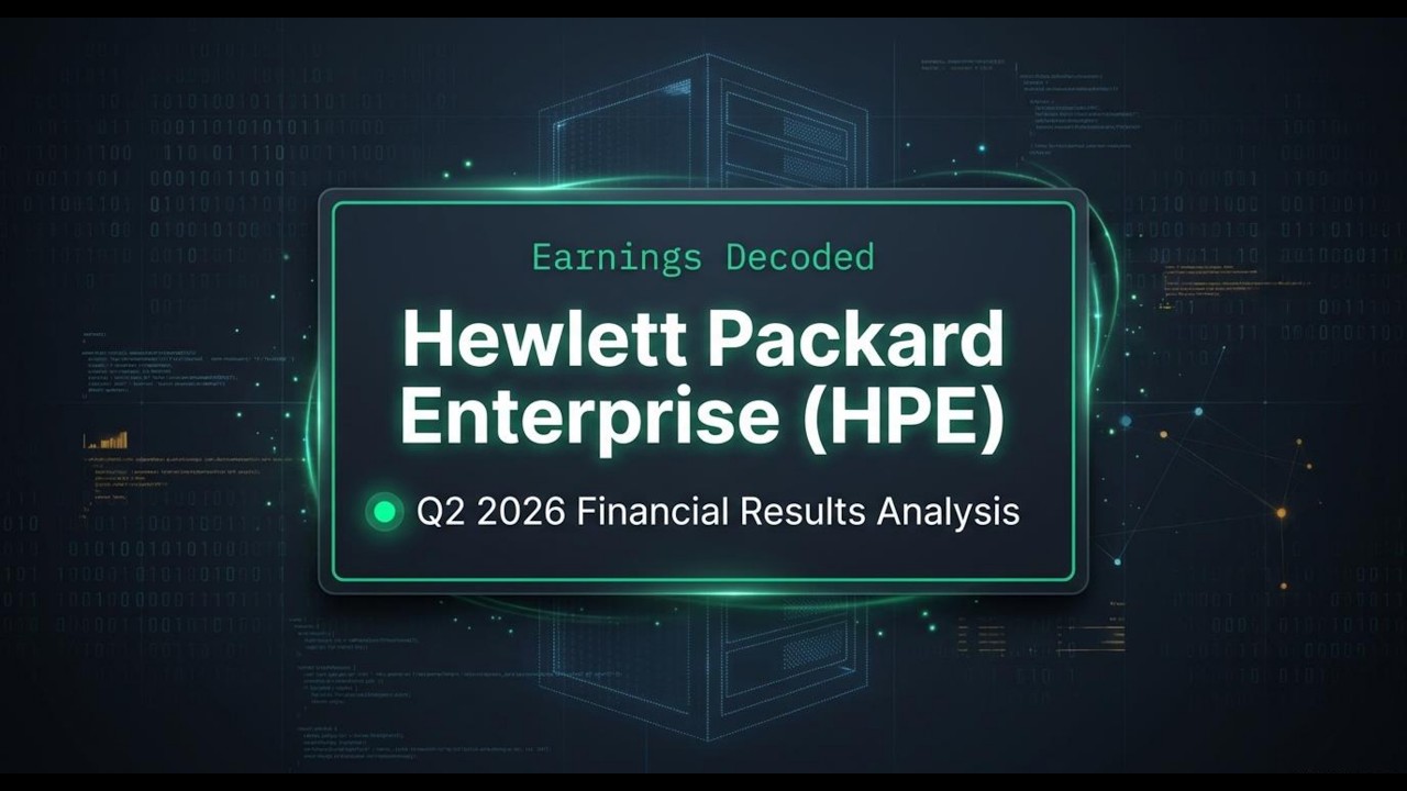 HPE Q2 2026 Earnings Explosion! 🚀 Net Income Hits $595M as Cloud & AI Segment Soars!