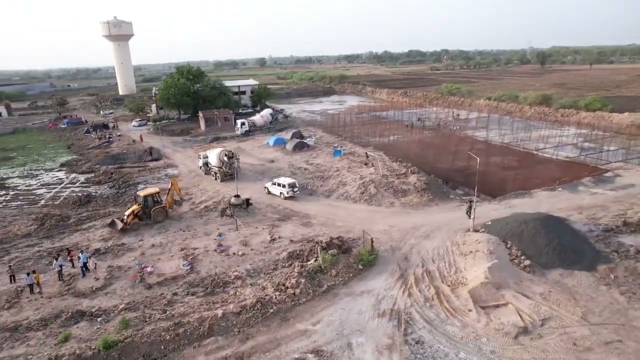 GWSSB WORK Kheda 140ll sump @dnconstruction6660