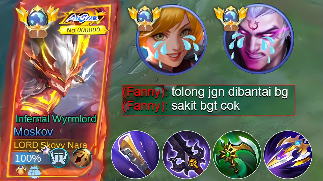 GILA DAMAGE MOSKOV SESAKIT INI! HERO META DAN COUNTER LANGSUNG JADI TAI ~ MLBB