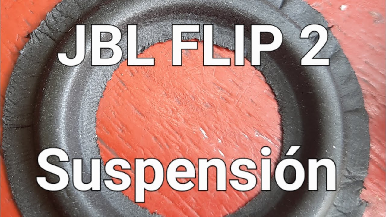 JBL FLIP 2 suspensión casera