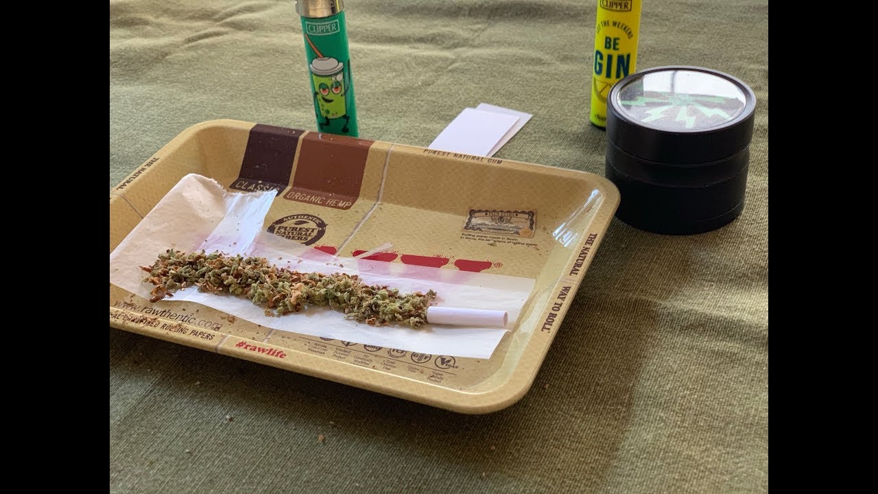 How to roll a two rolling papers joint (L joint) - WF