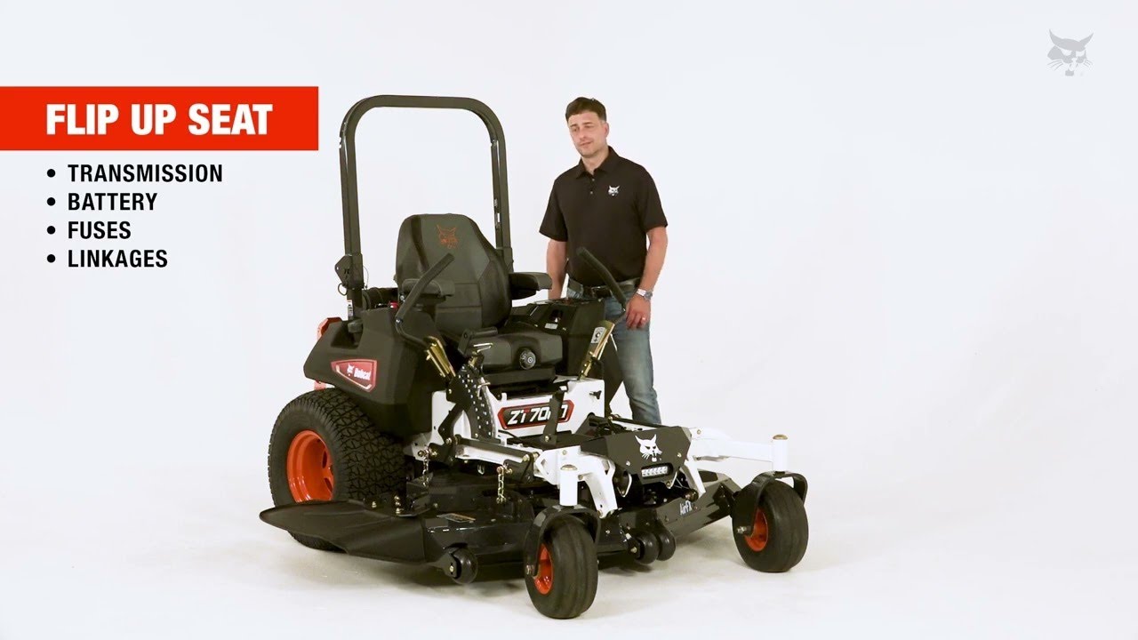 Bobcat&reg; Turf Talks | Service Access Points on Mowers