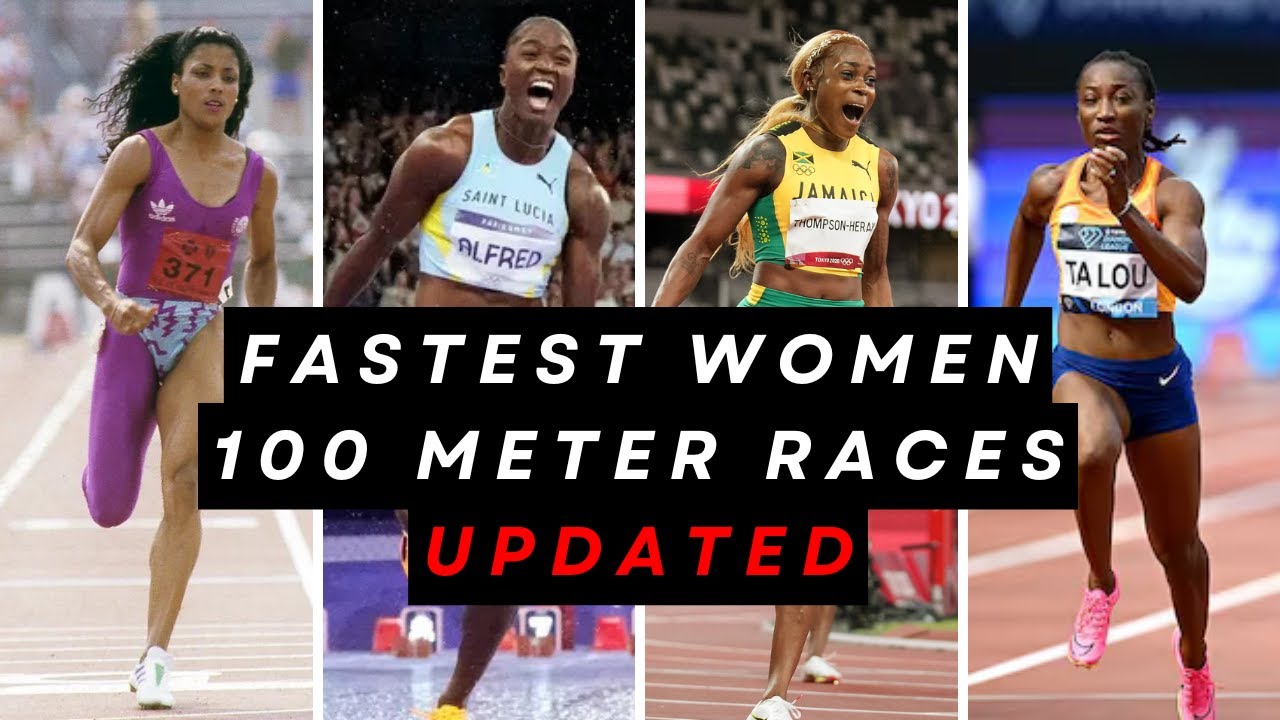 Top 10 Fastest Women Sprinters In The World | 100m Dash 2025 Update
