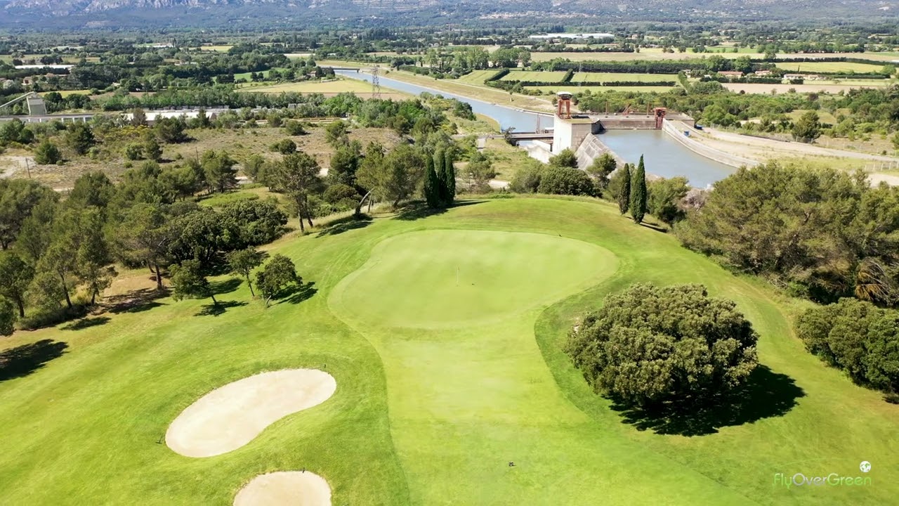 Golf International de Pont Royal - drone aerial video - Overview