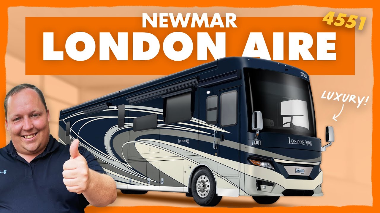 The Most Luxurious Class A Diesel Motorhome Tour | Newmar London Aire 4551