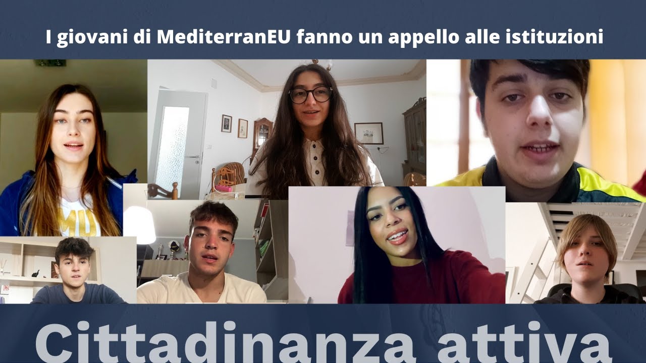 Cittadinanza attiva: i giovani di MediterranEU fanno un appello alle istituzioni