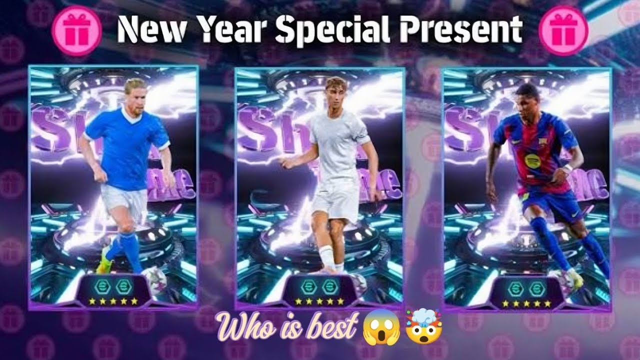 New Year Special Pack 🔥 Huijsen vs KDB vs Rashford | BEST CARD IN MALAYALAM 