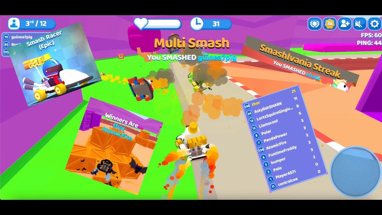 LEGENDARY Moments in Smash Karts!!! (part 1)