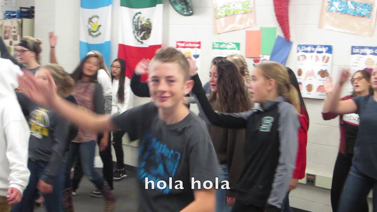 Levántense Music Video (Spanish Classroom Commands Rap)