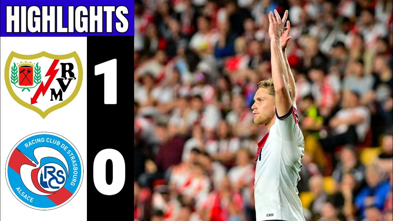 Rayo Vallecano vs RC Strasbourg 1-0 Highlights | UEFA Conference League 2025/26