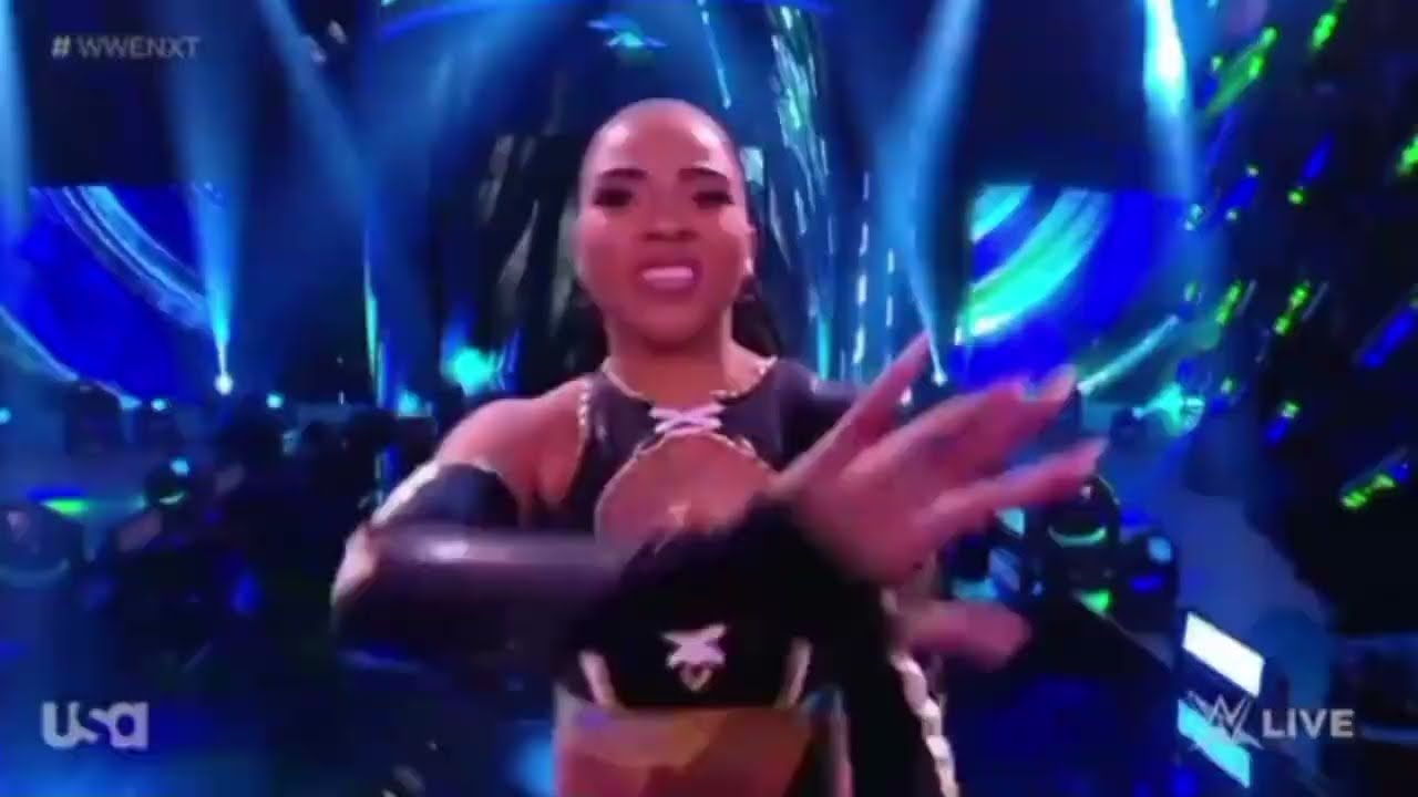 JAIDA  PARKER ✝️ Debut Entrance | Women's Breakout Tournament (Oct. 17, 2023)