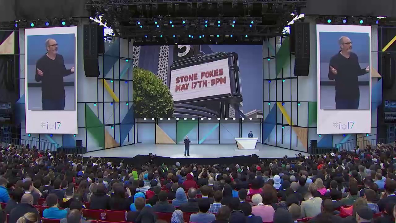 Google #IO17 | Keynote | Demo Google Lense