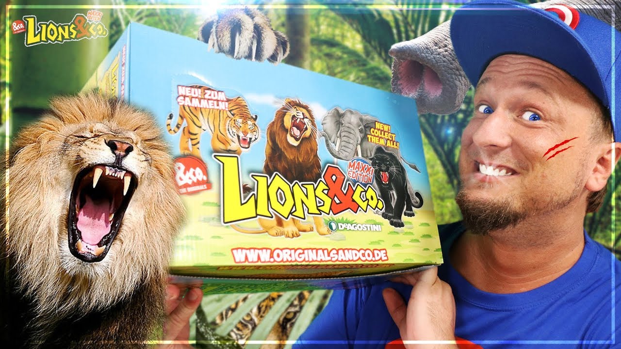 LIONS & CO 🦁 Gorilla Maxxi Edition DeAgostini | Unboxing DEUTSCH