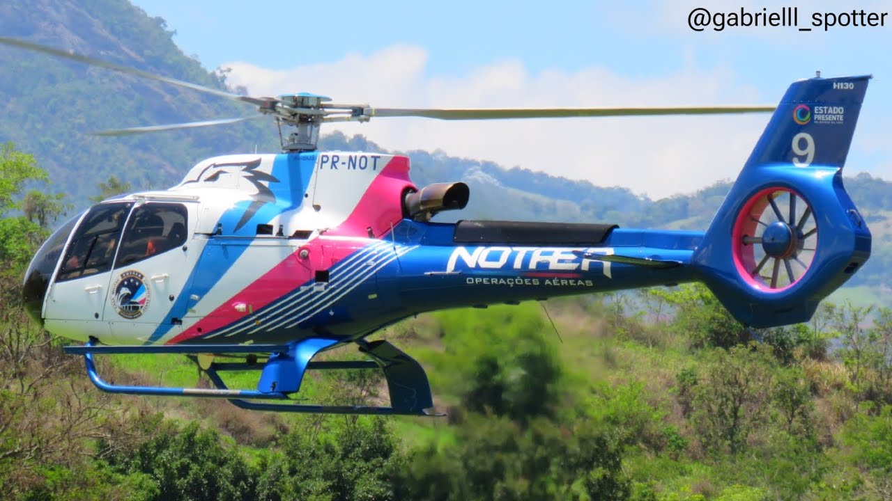 AIRBUS HELICÓPTERS H130 T2 - HARPIA 9 (NOTAER - ES) Realizando treinamento de emergência na helibras