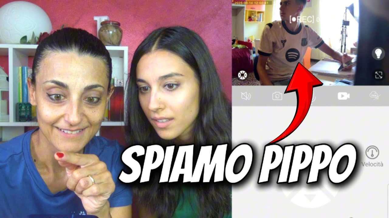 SPIAMO PIPPO MENTRE FA I COMPITI ! BECCATO DA MAMMA / tina e pippo review