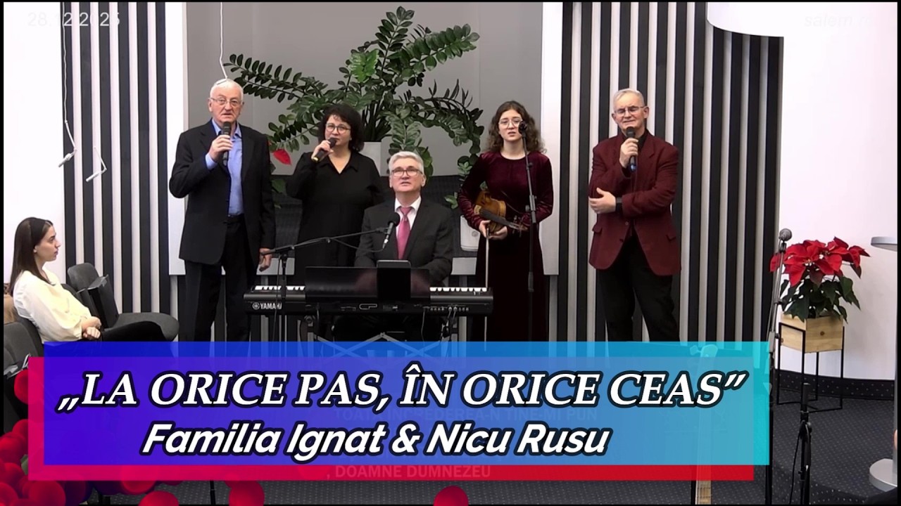 „LA ORICE PAS, ÎN ORICE CEAS” - FAMILIA IGNAT & NICU RUSU