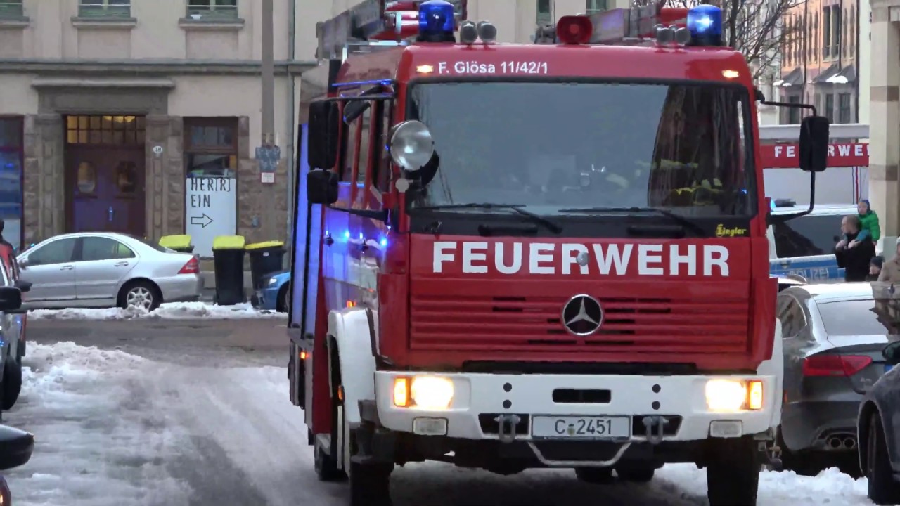 Kellerbrand auf den Sonnenberg sorgt für Großeinsatz der Feuerwehr Chemnitz