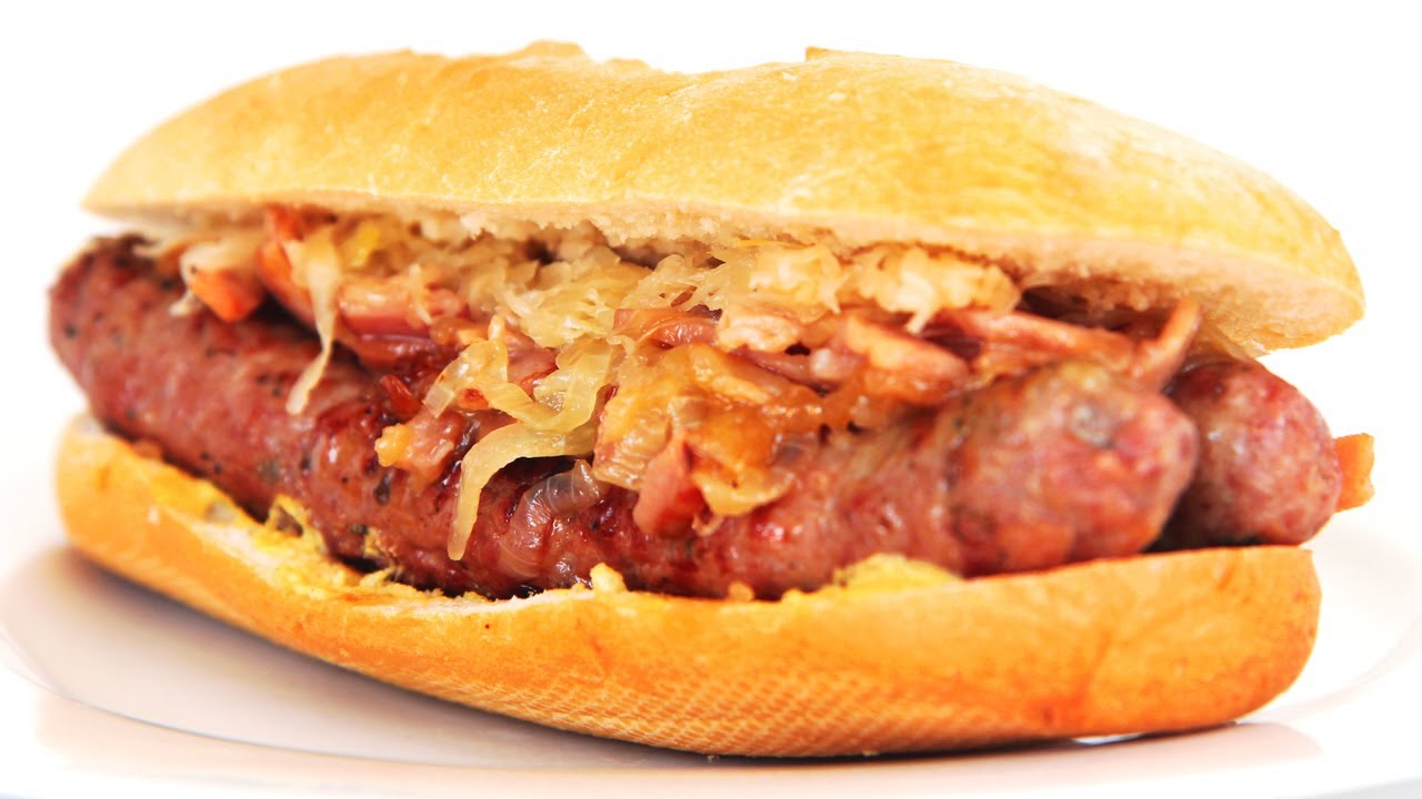 Bratwurst Beer and Bacon Sausage Roll Recipe