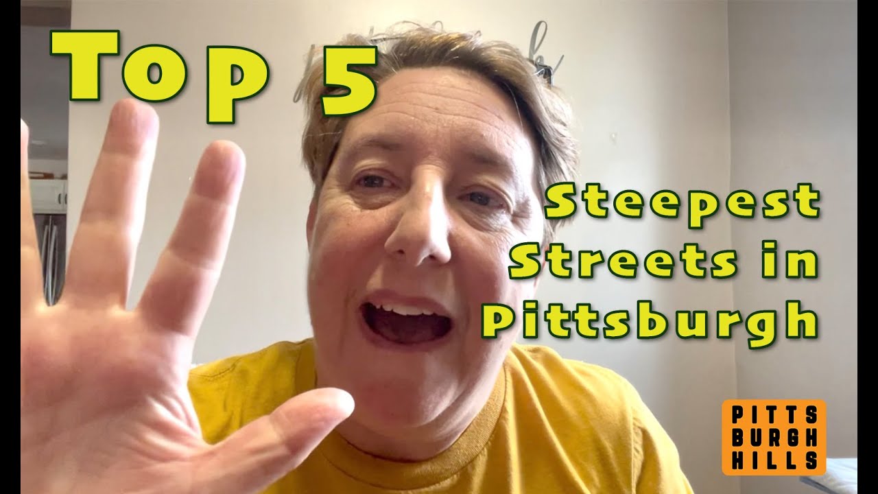 Top 5 steepest streets in Pittsburgh, PA
