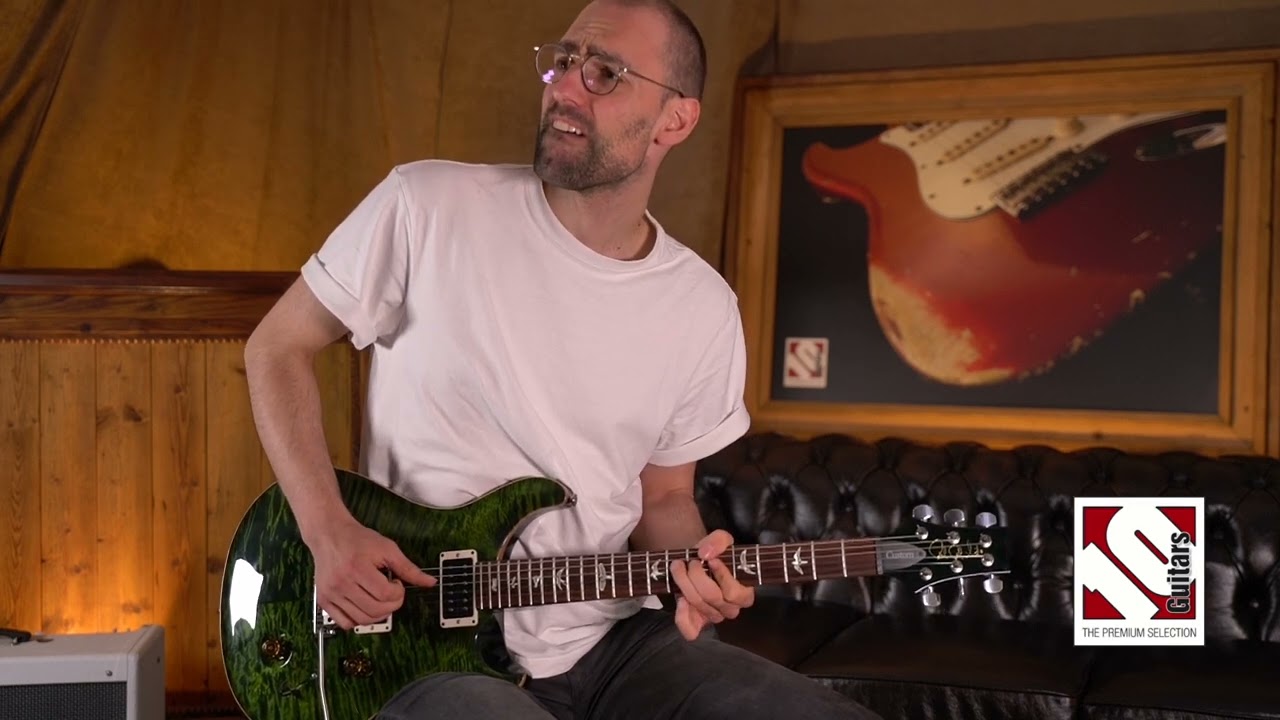 2012 PRS Custom 22 Quilt 10 Top | Guitar Demo