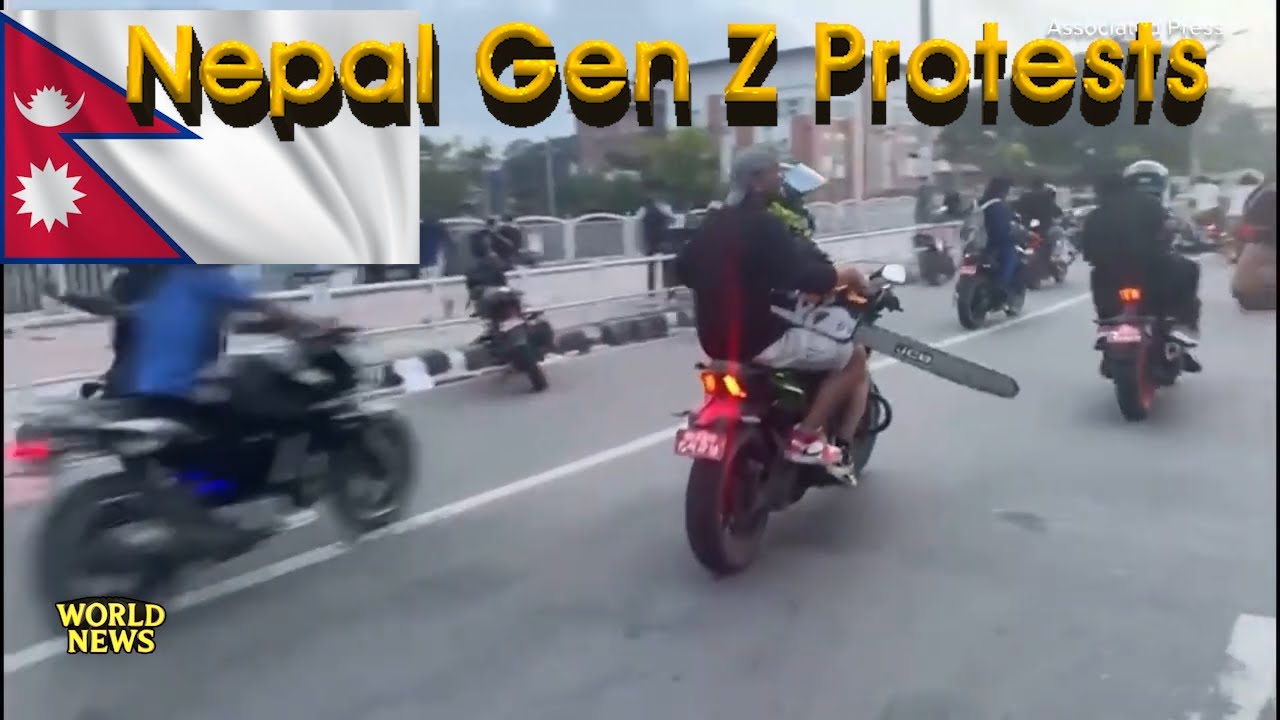Nepal Gen Z Protests  2025 Nepalese Youth Protests Anti-Elite Protests in Nepal
