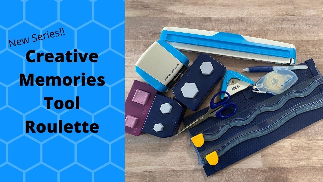 Creative Memories Tool Roulette (Scrapbooking Process Video #2)